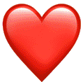 Gif animé coeur de toutes les couleurs